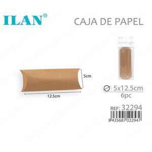 Scatola in Carta Kraft ILAN 5x12,5 Cm Pieghevole per Confezionamento 6pz - Product Image 3