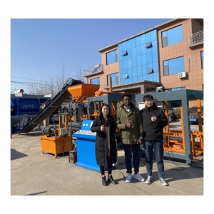 Mesin Pembuat Blok Beton Semen Berongga Otomatis Penuh QT 6 - 15, Jalur Produksi Besar, Cina - Product Image 6