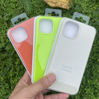 Coque de Téléphone Mobile en Silicone Liquide Multicolore avec Emballage de Vente au Détail pour Apple iPhone 17 16 15 11 12 13 14 Pro Max 7 8 Plus