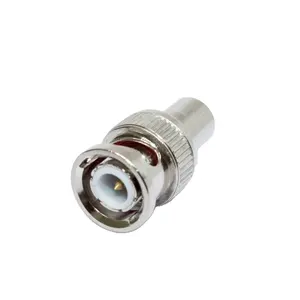Bnc Male To Male Antenna Cable Coaxial Connector Adapter Convertor