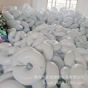 Inflatable Padded Support Liner For Bags U <b>Shape</b> White 30x30cm PVC Travel <b>Pillow</b> - Product Image 1