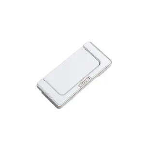 Moderno E Minimalista Antico Pieghevole Quadrato di Vibrazione Maniglia Del Cassetto Nascosto Bianco Mobili In Alluminio Maniglie