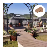 Vente flash : planches de terrasse en WPC pour extérieur, terrasse en composite bois-plastique, revêtement de sol pour piscine