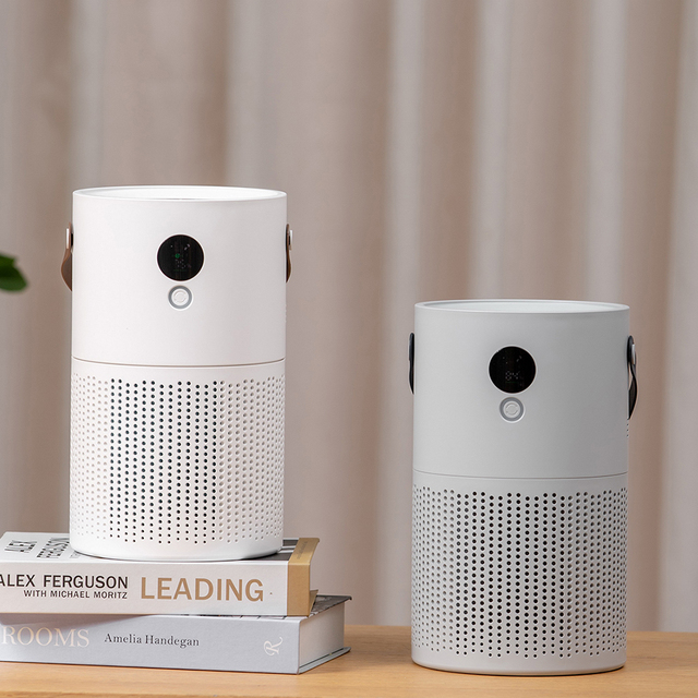 Portable Electric HEPA Air Purifier-Mini USB Personal Air Cleaner for Car Garage Home Office & Travel with Quiet Compact Design