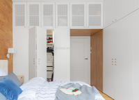 Cabane de plage Conteneur de luxe Petites maisons Conteneur d'expédition modulaire Hôtel 3 chambres 2 salles de bain Maison préfabriquée à 2 étages Casa