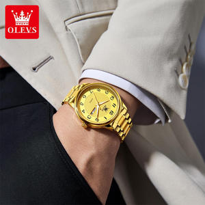   Reloj de Cuarzo Luminoso a Prueba de Agua para Hombre de Negocios, Clásico, con Movimiento Japonés, de Acero Inoxidable, con Logotipo Personalizado, de Lujo, 5667 - Product Image 4