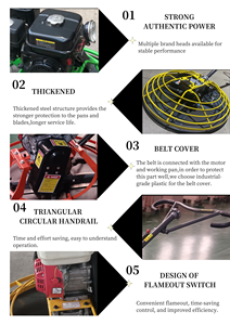 Alec fabbrica vendita 1000mm cemento elicottero rifinitura potenza cazzuola - Product Image 6