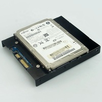 Staffa disco disco rigido da 2.5 pollici a 3.5 pollici unità a stato solido SSD staffa adattatore di montaggio in metallo