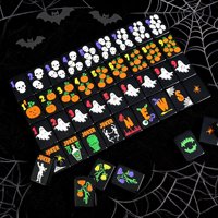 Unoke-Ensemble de Mahjong pliable de luxe, noir et moderne pour Halloween, rassemblement social à domicile, fête sombre, acrylique personnalisé fabriqué en usine