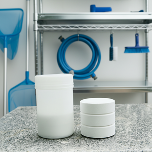 J04273 Comprimés pour <span class=keywords><strong>piscine</strong></span> à libération lente, emballage individuel, 200 grammes, avec seau standard américain de 50 livres - Product Image 4