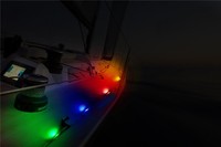 Alta calidad IP68 12V 9W impermeable LED Rock Light montaje en superficie debajo de las luces del coche cortesía LED Luz de cubierta para barco marino