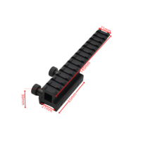 Adaptateur de montage de Base tactique de qualité supérieure Extender Top Red Dot Sight Scope Riser Mount 20mm Accessoire de chasse