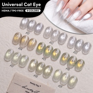 JTING Acaba de lanzar la colección estética Universal de esmalte de uñas en gel efecto ojo de gato de 9 colores, proveedor líder de esmalte de uñas en gel magnético efecto ojo de gato OEM - Product Image 1