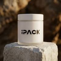 Fabricant en gros de pots cosmétiques givrés pour soins de la peau, pots cosmétiques de luxe au toucher doux, en vrac, OEM, marque privée