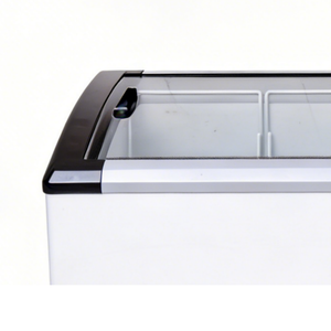 Congelador Comercial con <span class=keywords><strong>Puerta</strong></span> <span class=keywords><strong>de</strong></span> Vidrio Curvo, <span class=keywords><strong>Vitrina</strong></span> Exhibidora para Helados - Product Image 4
