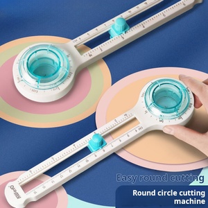 <span class=keywords><strong>Cutter</strong></span> à papier circulaire réglable, couteau à compas pour loisirs créatifs, outil DIY manuel pour découper des cercles - Product Image 1