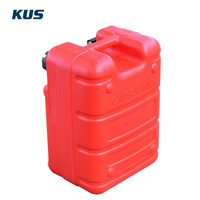 Réservoir portable marin 6,34 gallons/24 L, réservoir de transfert pour bateau hors-bord avec tuyau et jauge, pièces et accessoires
