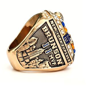 Nouvelle bague de champion NBA 2026 des New York Knicks, bague commémorative de l'événement de basket-ball européen et américain - Product Image 5