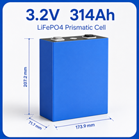 Sel Baterai LiFePO4 3.2V 314Ah GSP71173204F Lithium Iron Phosphate Prismatic Isi Ulang 8000 Siklus untuk Penyimpanan Energi Surya