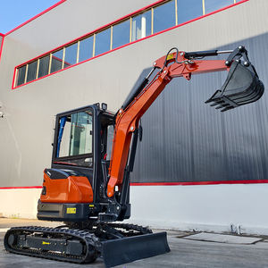 Nieuwe Producten <span class=keywords><strong>2</strong></span>.5 Ton Mini Graafmachine Aangepaste Cabine Motor Met Hulpstuk Kubota Aangedreven Kleine Bagger Digger Te Koop - Product Image 4