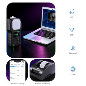 Tragbarer Pumpen-Sauggasanalysator mit 5 Sensoren für LEL, EX, CH4, NO, CO, Multigasdetektor mit WLAN und Drahtloser Übertragung sowie Sturzalarm - Product Image 4