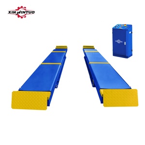 Ascenseur de voiture Xinjintuo à vendre aligneur de roue prix bon marché <span class=keywords><strong>pont</strong></span> de levage de voiture à <span class=keywords><strong>ciseaux</strong></span> automobile 220v - Product Image 2