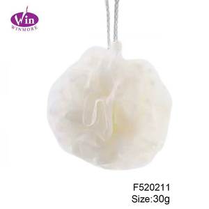 Éponge de bain colorée personnalisée WINMORE F520211, vente chaude, prix d'usine, boules de <span class=keywords><strong>douche</strong></span>, applicateur corporel de type boule pour - Product Image 2