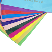 Sacs en Mylar Colorés Recyclables Personnalisés Runuo avec Fenêtre Transparente, Qualité Alimentaire, Scellage Thermique sur 3 Côtés, Impression en Surface pour Lait et Aliments pour Animaux