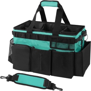 Sac à outils en tissu Oxford épaissi, personnalisé, vente en gros d'usine, organisateur multifonctionnel pour les fournitures de nettoyage et de jardinage - Product Image 1