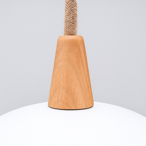 <span class=keywords><strong>Lampe</strong></span> à suspension <span class=keywords><strong>de</strong></span> salle à manger rustique avec décoration en bois LED à tête unique en métal en forme <span class=keywords><strong>de</strong></span> pétale pour le salon <span class=keywords><strong>de</strong></span> la maison - Product Image 4