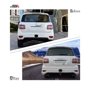 Gbt Nhà Máy tuần tra Y62 Bumper môi ống xả bánh xe TRIM body Kit cho 2015 Nissan tuần tra Y62 mô hình phụ kiện xe <span class=keywords><strong>Mods</strong></span> - Product Image 4