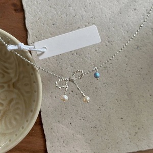 Collar de Plata de Ley S925 con Cuatro Estrellas para Mujer, Estilo Ligero y Lujoso, Diseño de Nicho, Cadena para Clavícula Inspirada en Ins, con Perla - Product Image 2