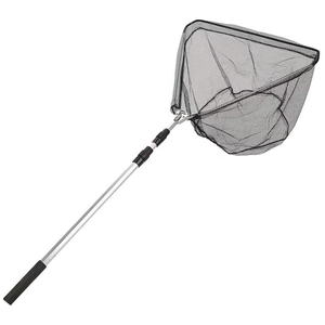 Guadino Pieghevole in Lega di Alluminio con <span class=keywords><strong>Rete</strong></span> <span class=keywords><strong>a</strong></span> Maglia Stretta e Asta Telescopica per Attrezzatura da Pesca - Product Image 4