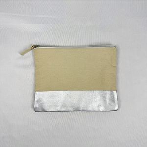 Sac de maquillage portable grande capacité en toile de coton biologique avec logo personnalisé, pochette de voyage pour femme, fermeture éclair, mode, usage quotidien – Offre Spéciale - Product Image 3