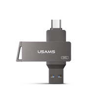 Flashdisk USB 3.0 Tipe C USAMS OEM LOGO, Pendrive 16GB 32GB 64GB 128GB 256GB, Memory Stick Disk