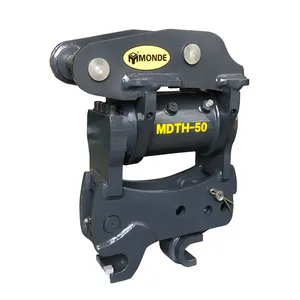 monde new excavator tilt quick hitch double lock tilt quick coupler HYDRAULIC 90 degree rotation