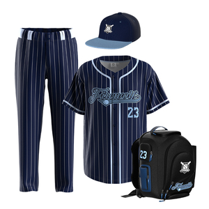 Impression personnalisée maillot de baseball Kits de la série de baseball OEM vente en gros sublimation maillot de baseball de l'équipe - Product Image 4