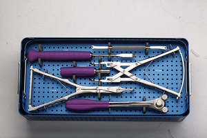 Grosir set peralatan medis ortopedi bedah fragmen kecil lutut panggul OEM tulang belakang - Product Image 4