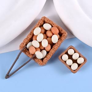 Molde de Resina para Fundición al por Mayor, Mini Huevos de Amor Falsos, Diorama de Casa de Muñecas, Miniatura de Escena, Miniatura de Comida, Suministros de Huevos, Marca ML - Product Image 3