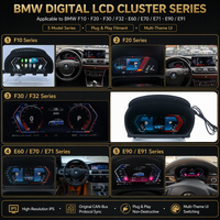 Berlaku untuk E60 E70 E71 3 in 1 LCD Speedometer Smart Digital Instrument Cluster Plug Play Upgrade 2003 2014 Dashboard