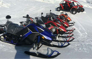 รถเลื่อนหิมะสำหรับผู้ใหญ่,สโนว์โมบิลพลังสูง Snowmobile200CC สำหรับผู้ใหญ่รถสกู๊ตเตอร์สกีหิมะ - Product Image 2