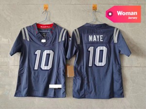 Damesjersey New England 10 Derek Maye Stitched Player Game American Football Jersey Gestikte jerseys - Product Image 5