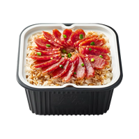 High Quality Wholesale Semi-Finished Instant Rice Soup with Sausage Prefabricated Dishes for Camping Trips Self Heating Rice