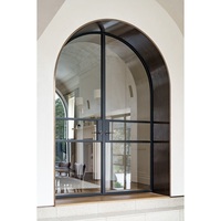 Puerta Francesa Arqueada de Hierro para Interiores a Buen Precio