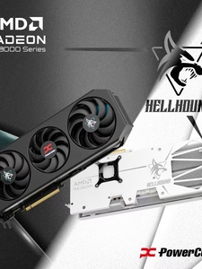 New Huanxun RX9070XT/9070GRE Red Devil Dark Night Dog Desktop <b>Computer</b> Gaming Dedicated Graphics Card <b>Fan</b> Desktop Gaming Gr - Product Image 4