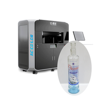 Imprimante à cylindre haute vitesse 360 degrés Bouteille en verre boîtes en aluminium Machine d'impression UV numérique