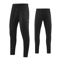 Aoyema Pantalons de sport pour hommes Pantalons de jogging pour la course à pied Pantalons de survêtement en nylon pour l'entraînement à séchage rapide Pantalons de fitness de haute qualité