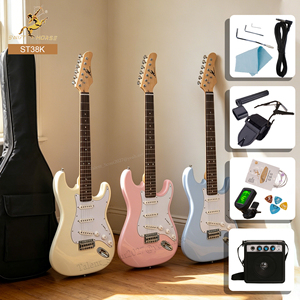 Venta al por mayor de la <span class=keywords><strong>guitarra</strong></span> eléctrica SSH China fabricada en la <span class=keywords><strong>guitarra</strong></span> eléctrica barata de alta calidad Aceptar OEM ODM - Product Image 1