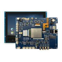 Module LCD TFT 8 pouces avec écran tactile capacitif, résolution 1024x768, Android RK3128 Quad Core pour applications domotiques