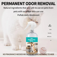 Desodorante en Aerosol para Mascotas con Enzimas Biológicas, 500 ml, Bajo MOQ, Neutraliza el Olor a Orina de Gato, Aroma a Perfume, Ayuda para el Aseo, Limpieza